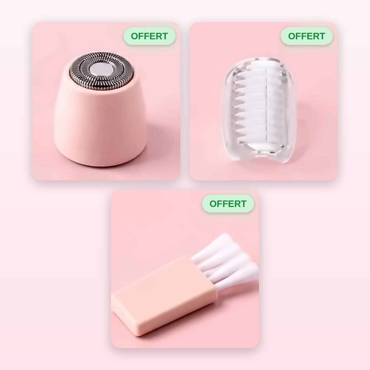 3 ACCESSOIRES OFFERTS